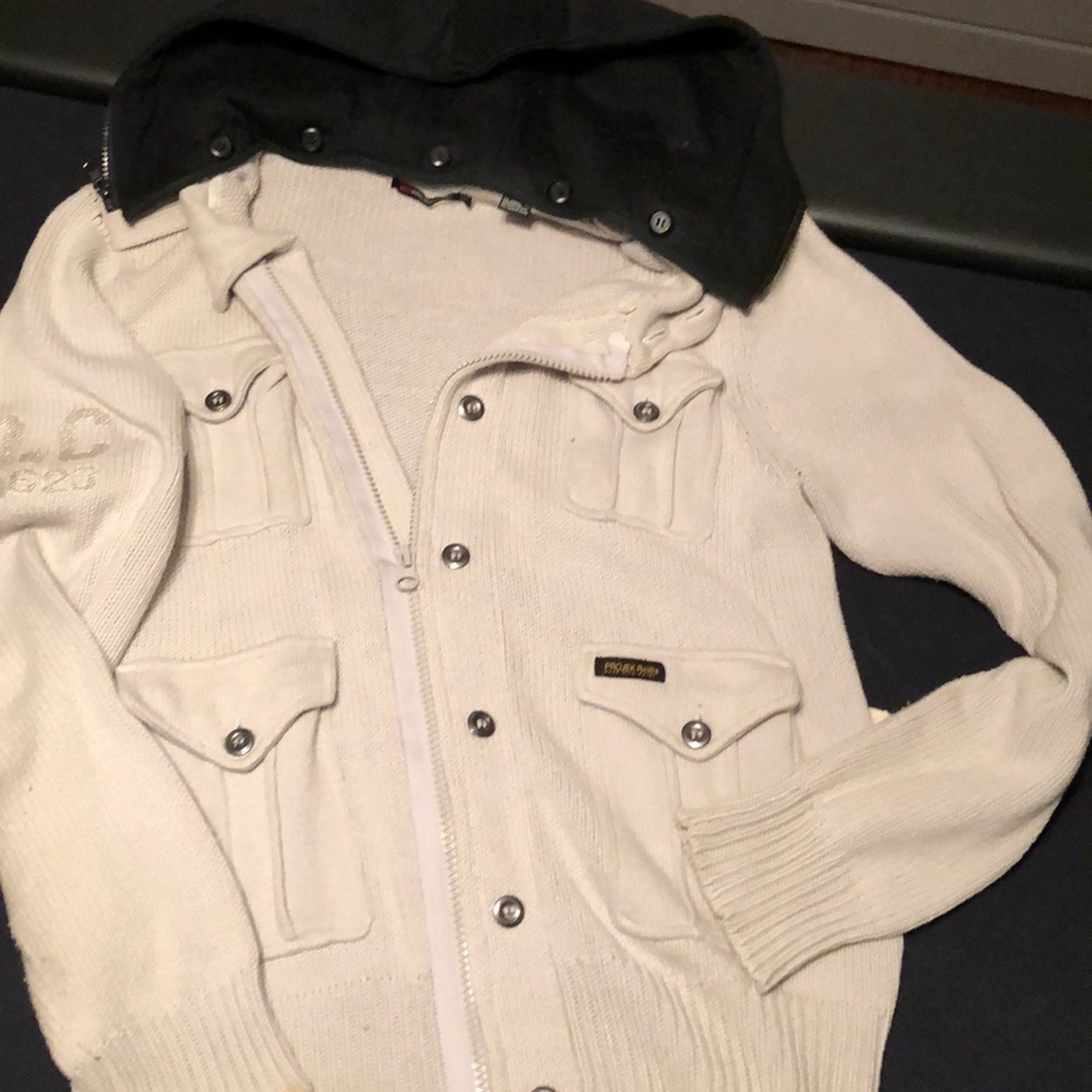 Project Raw - Zip-Up Sweater Hoodie